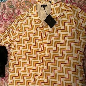 Ted Baker London Multicolor Patterned Shirt